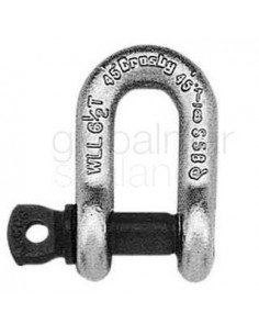 shackle-chain-forged-crosby,-screw-pin-s-210-black-7/8"---