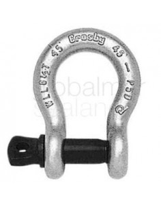 shackle-anchor-forged-crosby,-screw-pin-g-209-galv-1-1/8"---