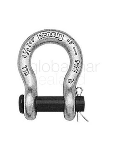 shackle-anchor-forged-crosby,-round-pin-g-213-galv-1/4"---