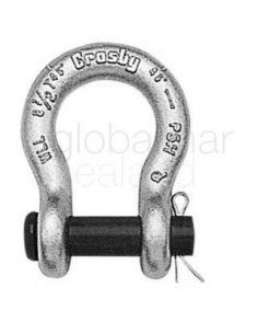 shackle-anchor-forged-crosby,-round-pin-g-213-galv-3/8"---