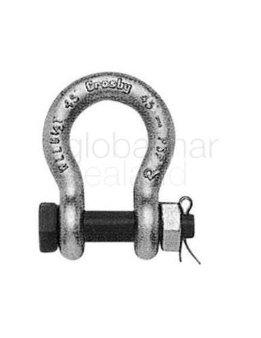 shackle-anchor-forged-crosby,-bolt-type-g-2130-galv-5/8"---