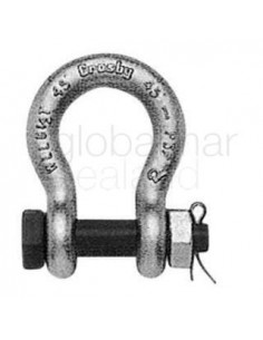 shackle-anchor-forged-crosby,-bolt-type-g-2130-galv-2"---