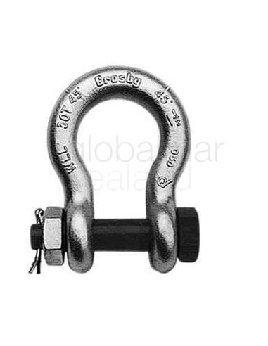 shackle-anchor-forged-crosby,-bolt-type-g-2140-galv-1-1/2"---