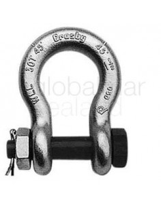 shackle-anchor-forged-crosby,-bolt-type-s-2140-black-2-1/2"---