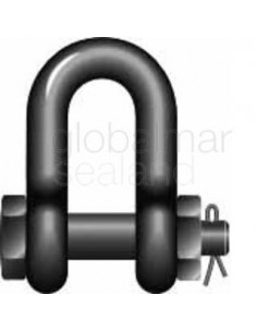 shackle-dee-w/safety-bolt-galv,-green-pin-g-4153-19mm-4.75ton---