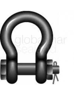 shackle-bow-w/safety-bolt-galv,-green-pin-g-4163-28mm-9.5ton---