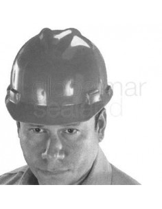 helmet-safety-slotted-v-gard,-w/satz-on-suspension-black---