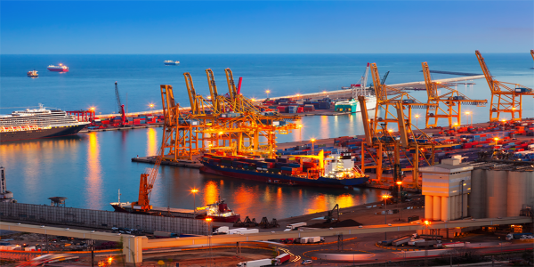 The world's largest seaports