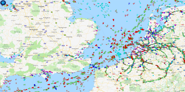 The best maritime traffic app, Marine Traffic!